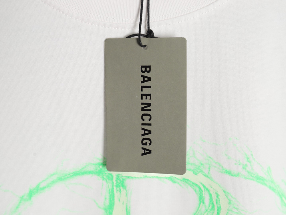 Balenciaga printed short sleeves