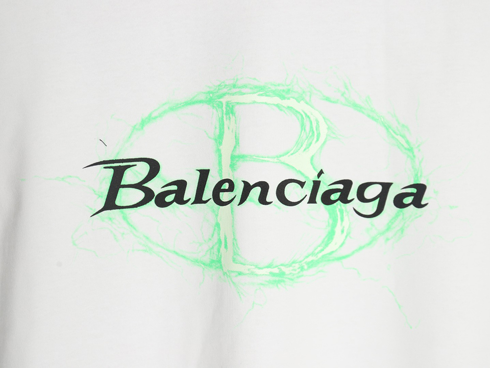 Balenciaga printed short sleeves