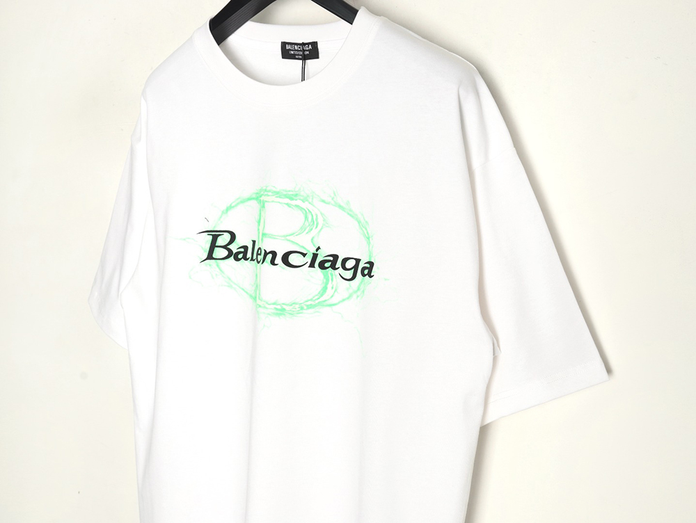 Balenciaga printed short sleeves