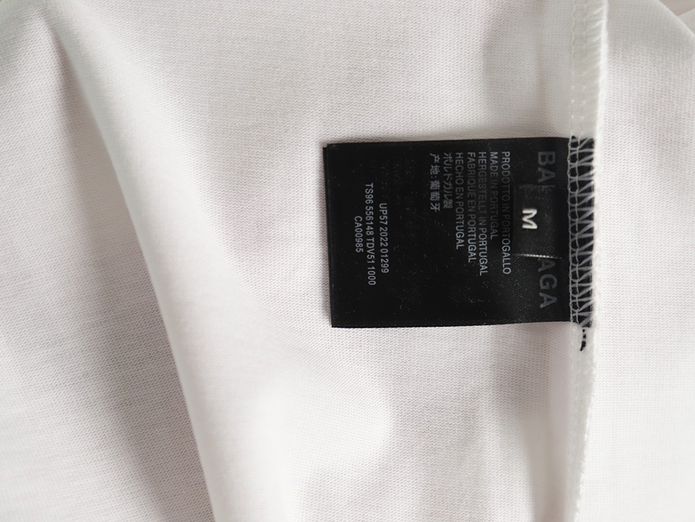Balenciaga printed short sleeves