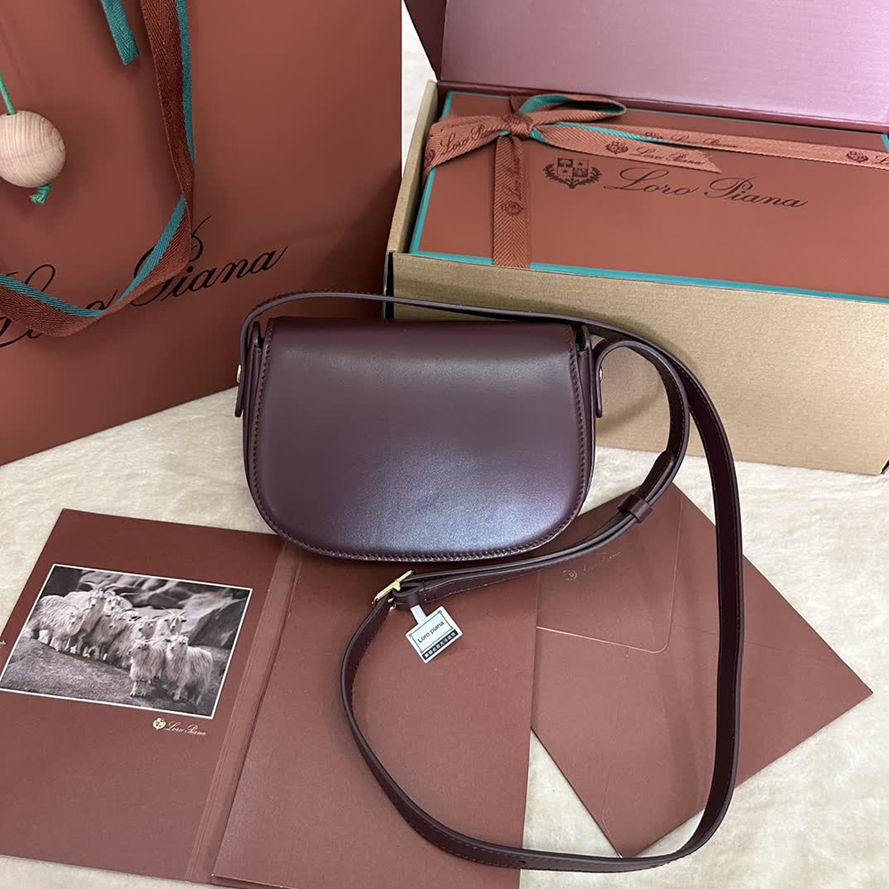 Loro Piana Small Ghiera bags B4AX 18*13*7cm