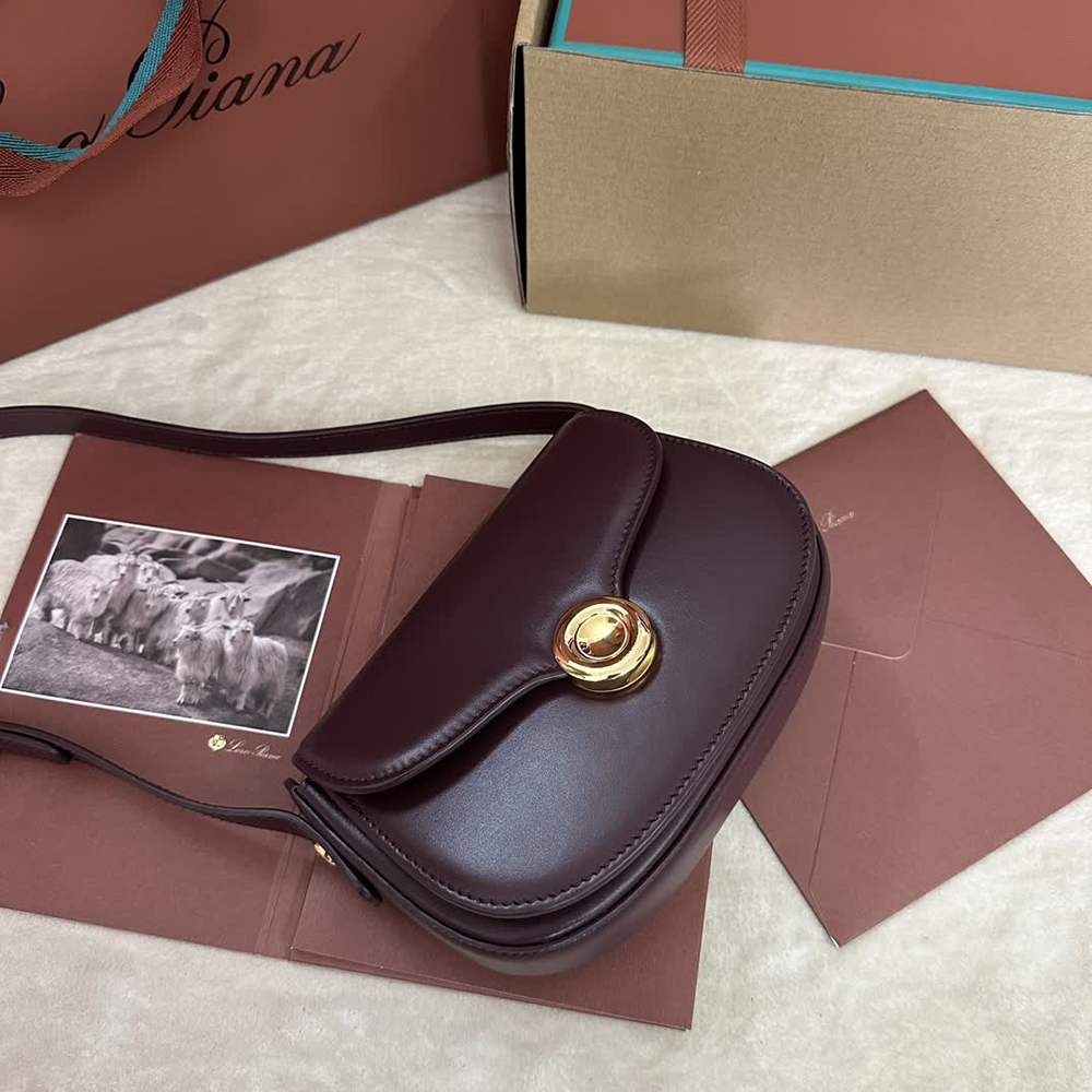 Loro Piana Small Ghiera bags B4AX 18*13*7cm
