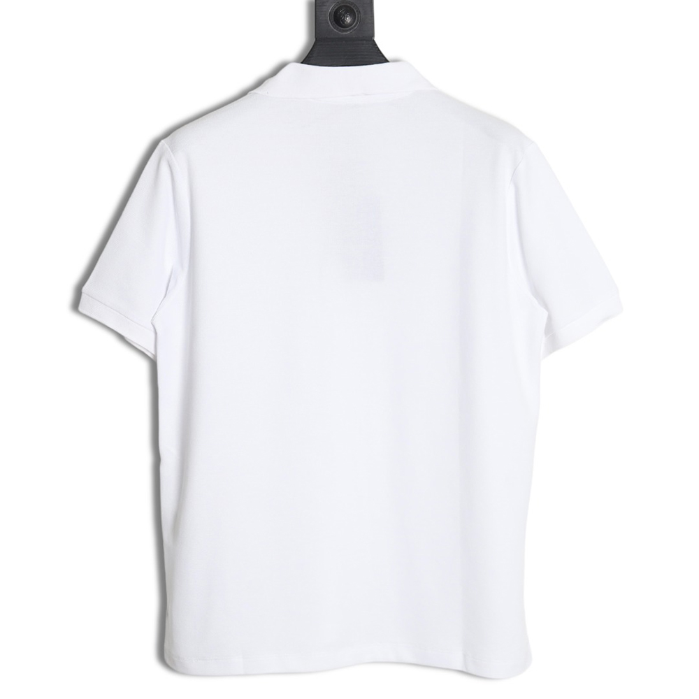Fendi FF placket short-sleeved polo shirt
