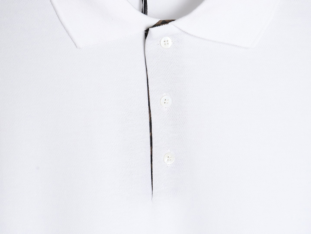 Fendi FF placket short-sleeved polo shirt