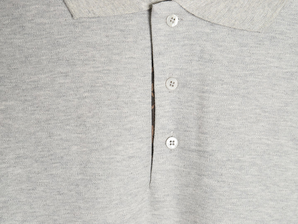 Fendi FF placket short-sleeved polo shirt TSK1