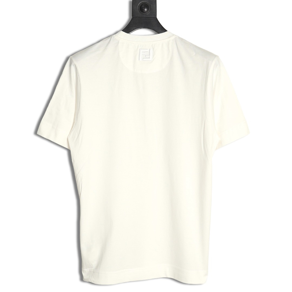 Fendi French fries embroidered short sleeves
