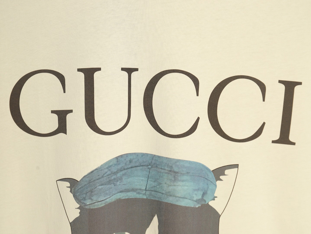 Gucci Funny Cartoon Series Printed Short Sleeve