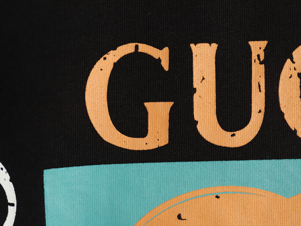 Gucci classic square logo print short sleeves TSK1