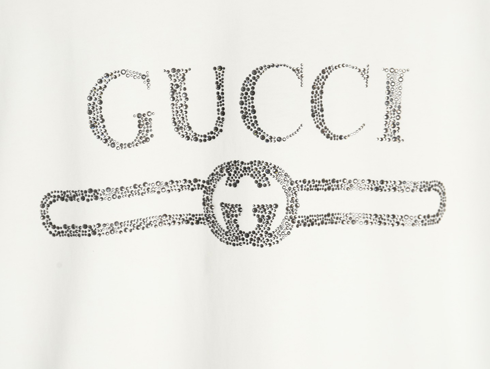 Gucci classic obsidian hot diamond short sleeves