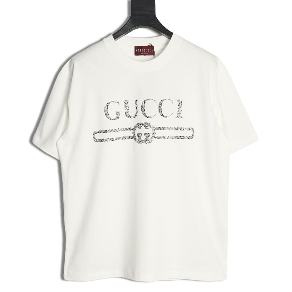 Gucci classic obsidian hot diamond short sleeves