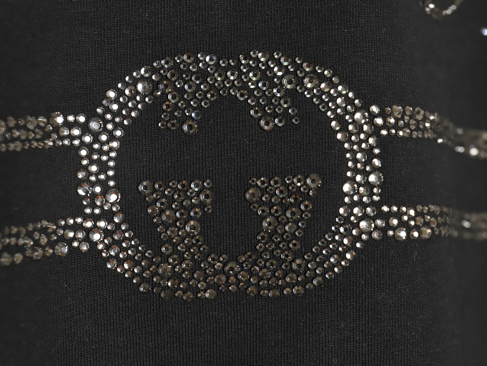 Gucci classic obsidian hot diamond short sleeves TSK1