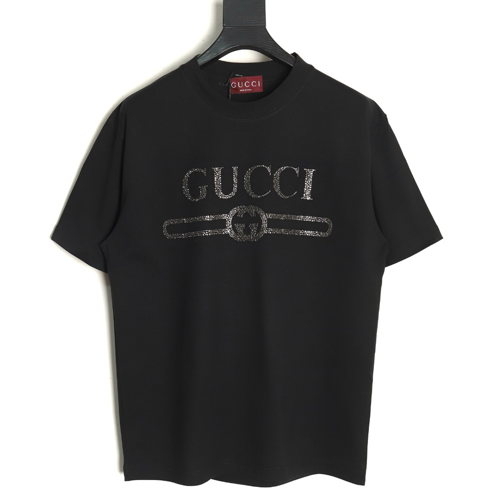Gucci classic obsidian hot diamond short sleeves TSK1