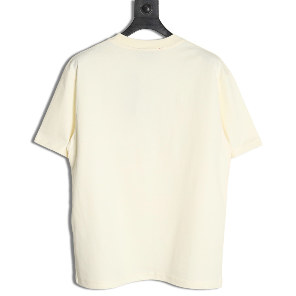 Gucci Double G stripe embroidered short sleeves