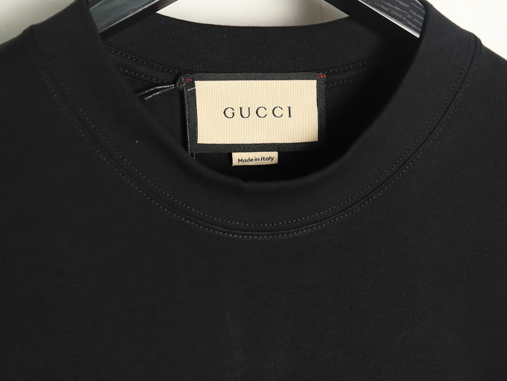 Gucci Double G stripe embroidered short sleeves TSK1