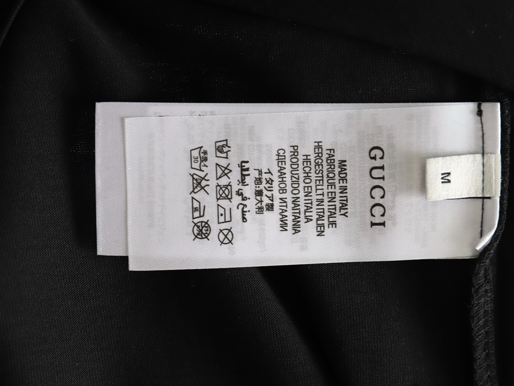 Gucci Double G stripe embroidered short sleeves TSK1