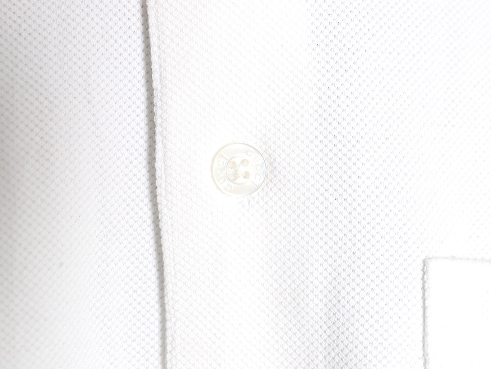 Gucci Pocket Double G embroidered short-sleeved polo shirt