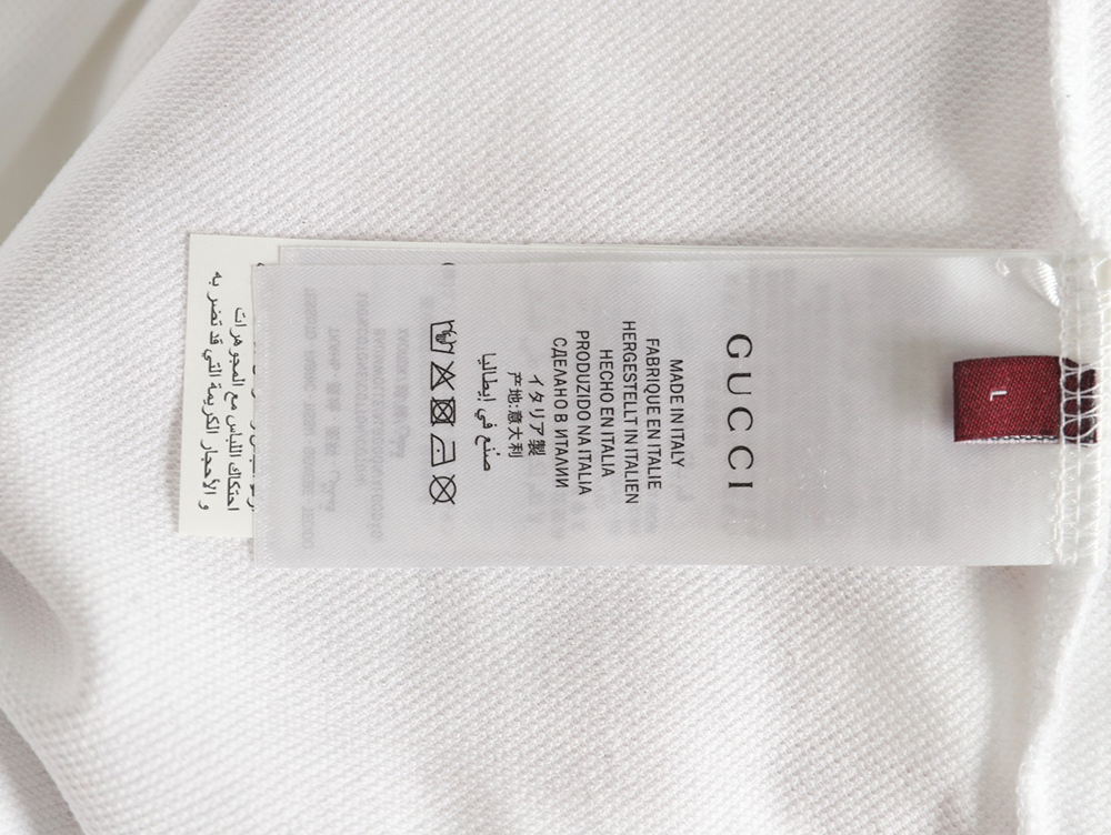 Gucci Pocket Double G embroidered short-sleeved polo shirt