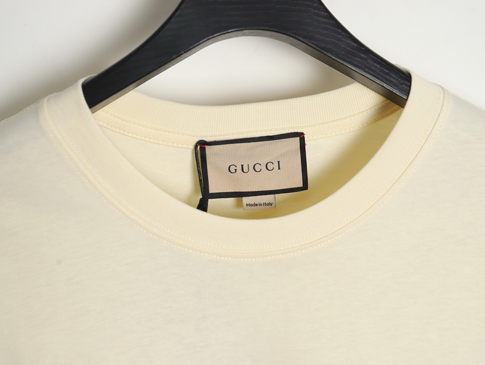 Gucci classic letter logo apple print short sleeve T-shirt