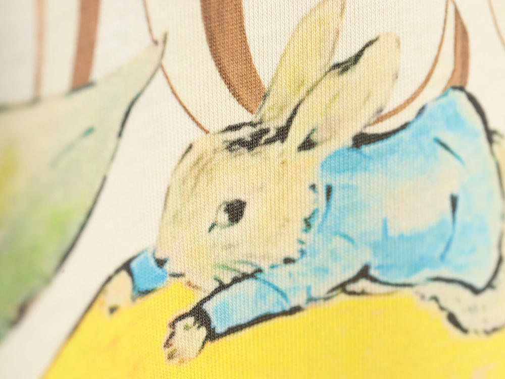 Gucci Peter Rabbit crew neck short sleeves