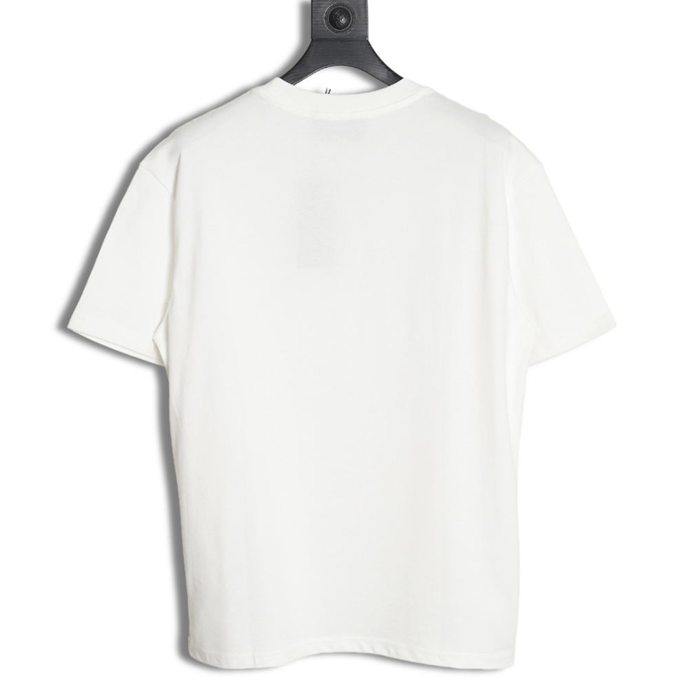 Gucci embossed logo crew neck short sleeves
