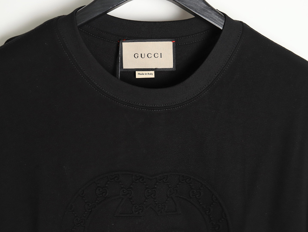 Gucci embossed logo crew neck short sleeves TSK1