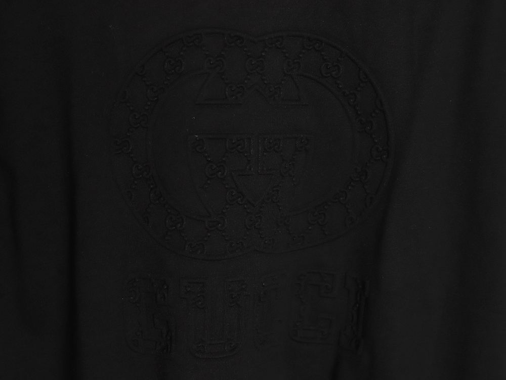 Gucci embossed logo crew neck short sleeves TSK1