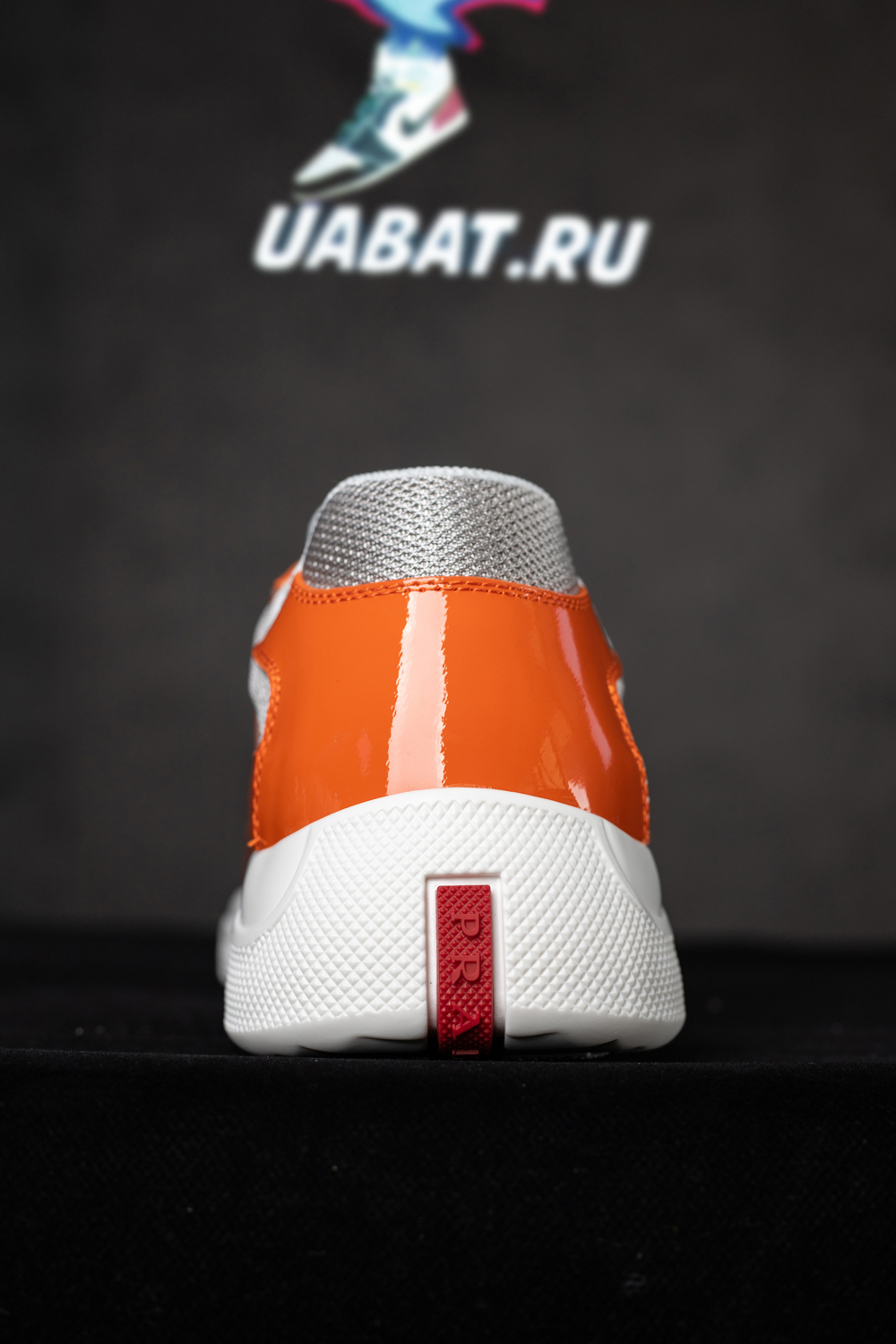 Prada America's Cup sneakers "Pumpkin"