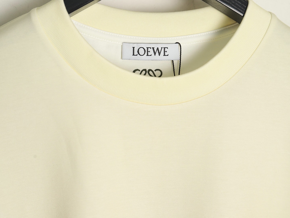 Loewe watercolor bedlington dog short sleeve