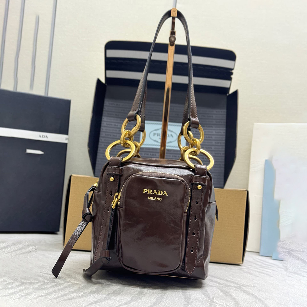 Prada Bags 1BB137 14*14*13.5cm