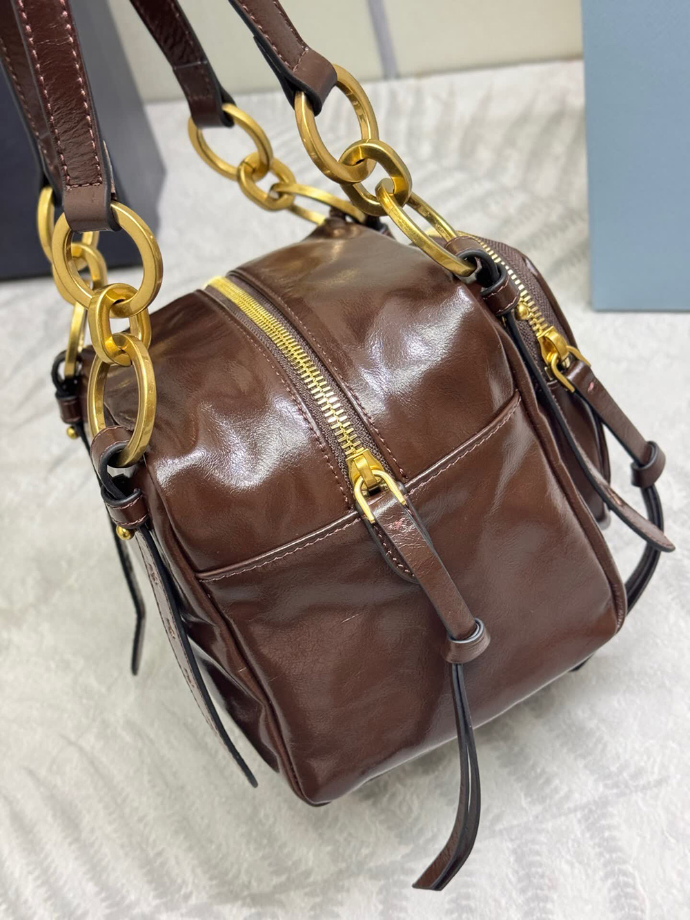 Prada Bags 1BB137 14*14*13.5cm