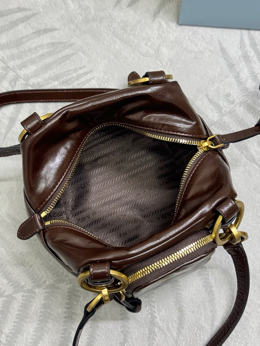 Prada Bags 1BB137 14*14*13.5cm