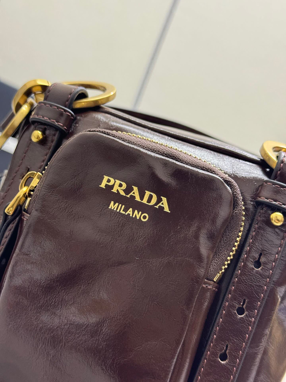 Prada Bags 1BB137 14*14*13.5cm