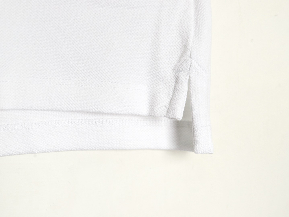Prada Pocket Silicone Trim Short Sleeve Polo Shirt