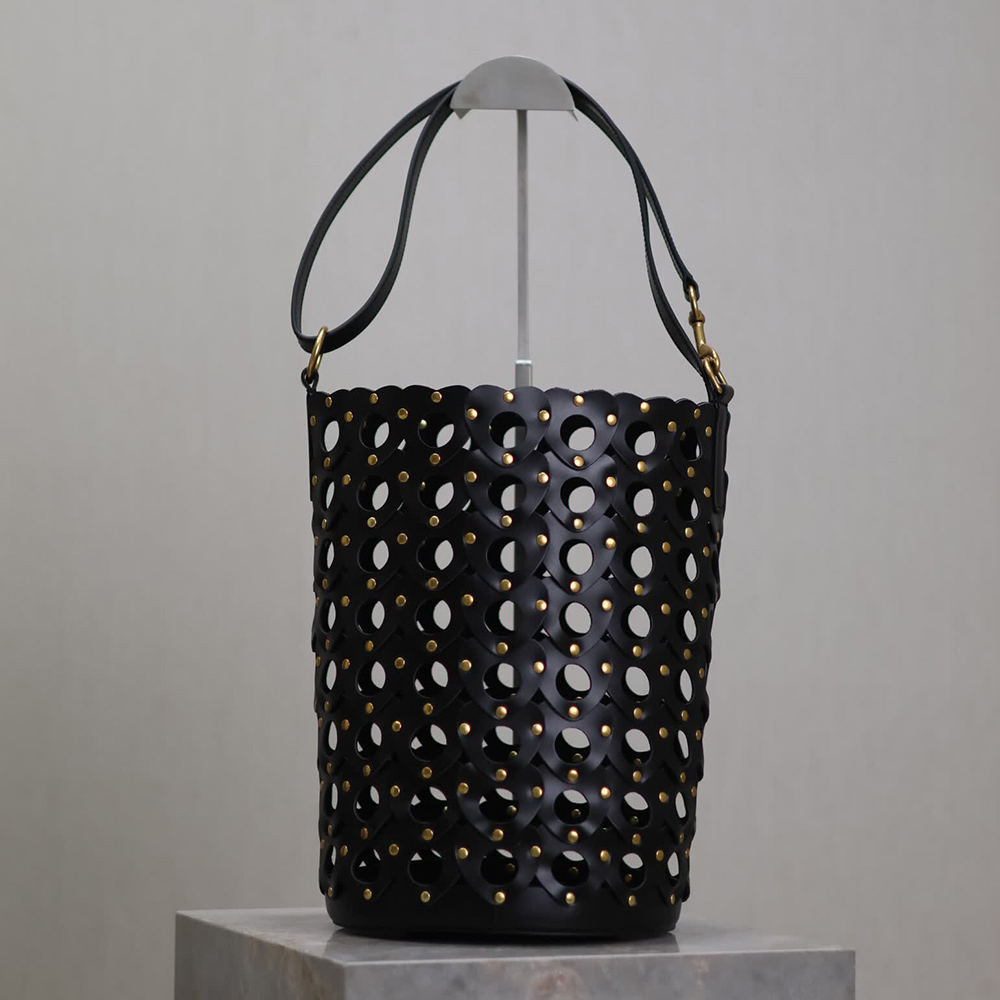 Saint Laurent Seau Bucket Bags in Black 753827 20*30*20cm