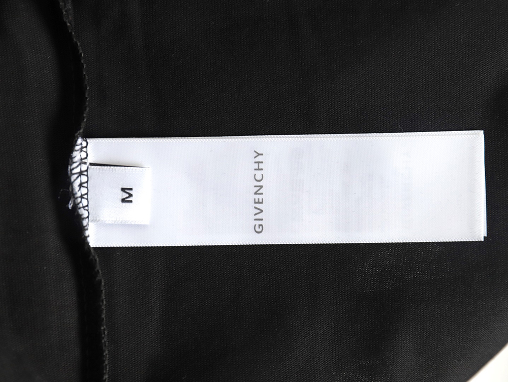Givenchy printed flocked short-sleeved T-shirt