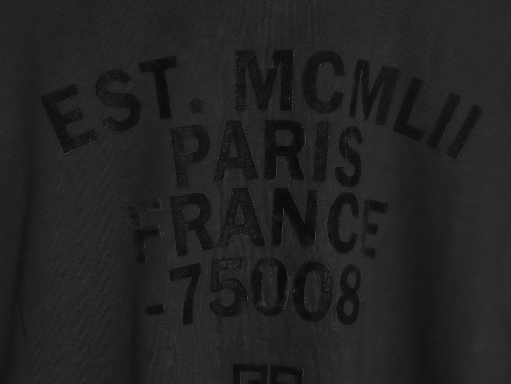 Givenchy printed flocked short-sleeved T-shirt
