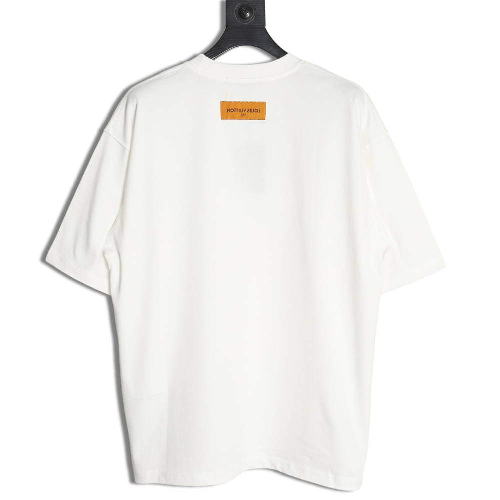 Louis Vuitton Watercolor Crew Neck Short Sleeve