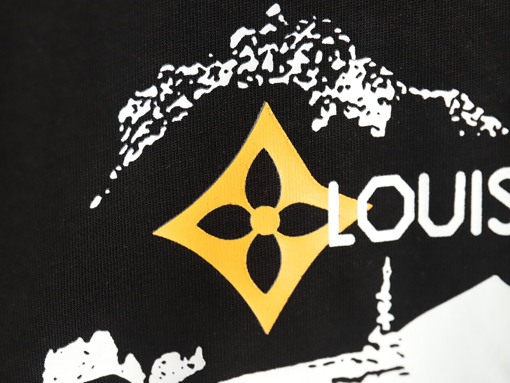 Louis Vuitton sketch lettering logo print short sleeves TSK1
