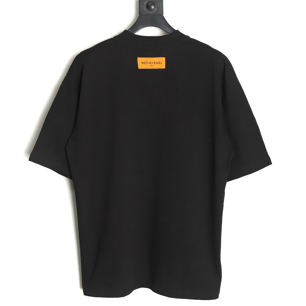 Louis Vuitton sketch lettering logo print short sleeves TSK1