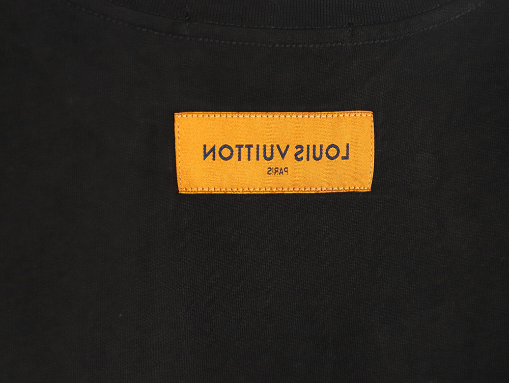 Louis Vuitton colorful lettering logo print short sleeves TSK1