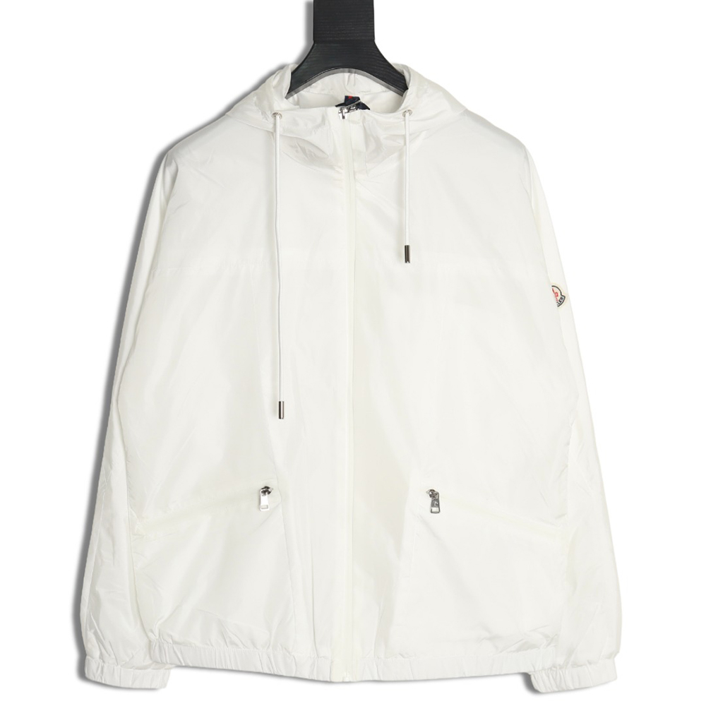 Moncler Zip-up Lightweight Hooded Jacket