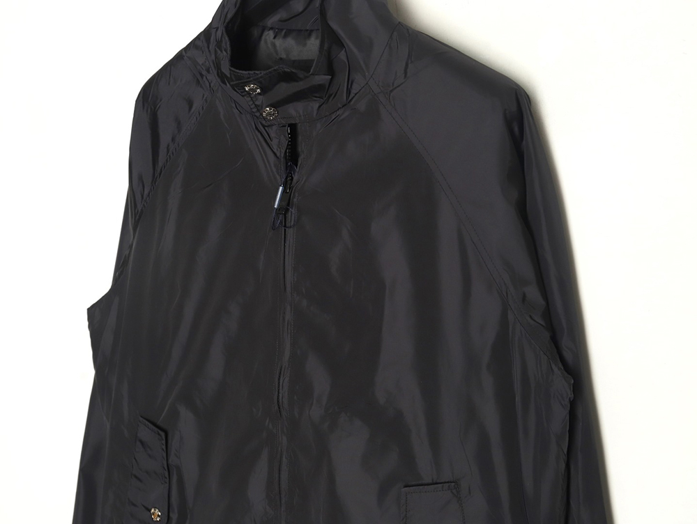 Prada back triangle logo light jacket TSK1