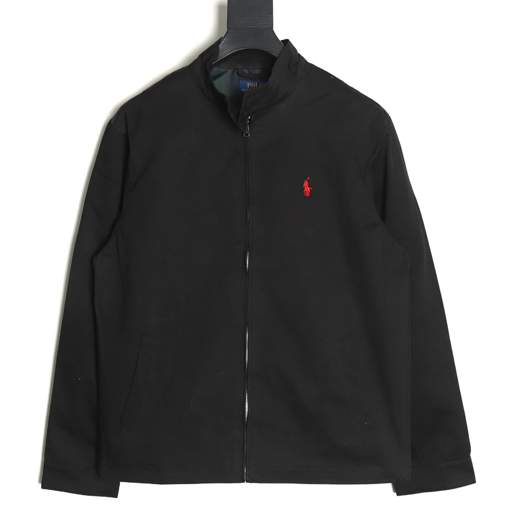 Ralph Lauren Classic Vintage Stand Collar Executive Zip Jacket TSK1