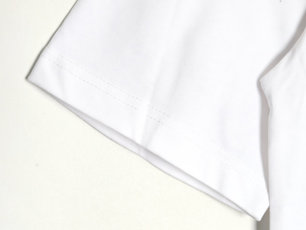 Balenciaga Double B towel embroidered short sleeves
