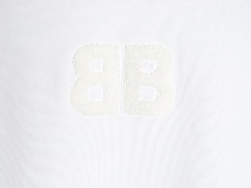 Balenciaga Double B towel embroidered short sleeves