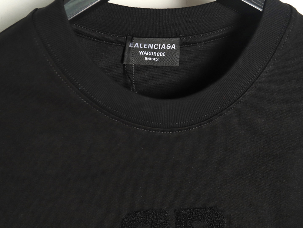 Balenciaga Double B towel embroidered short sleeves TSK1