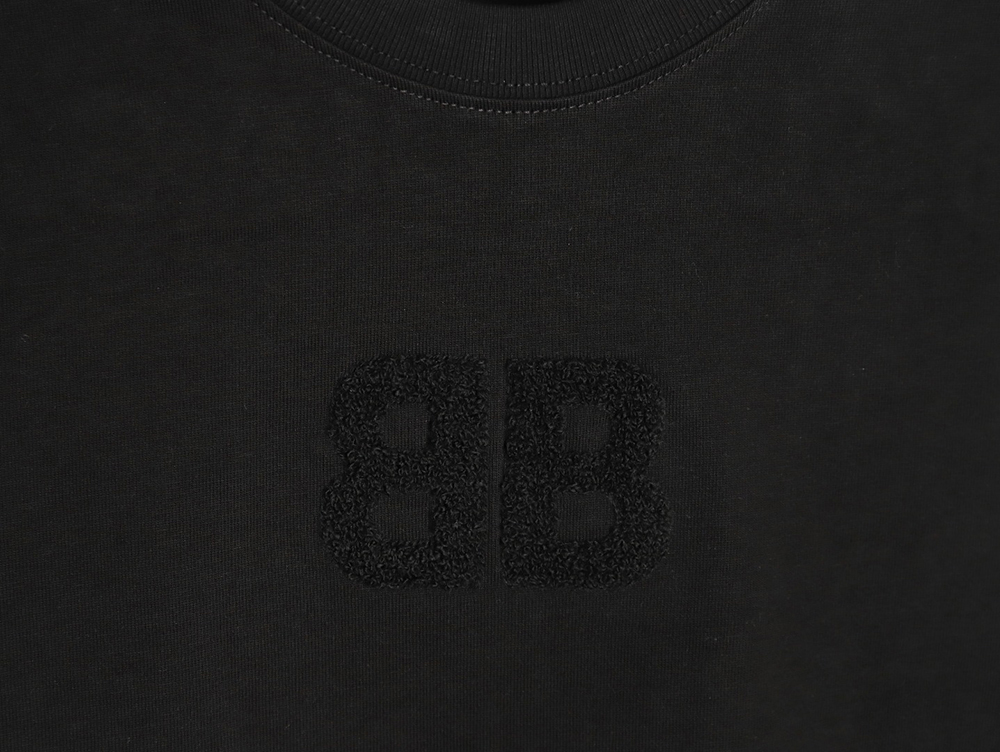 Balenciaga Double B towel embroidered short sleeves TSK1