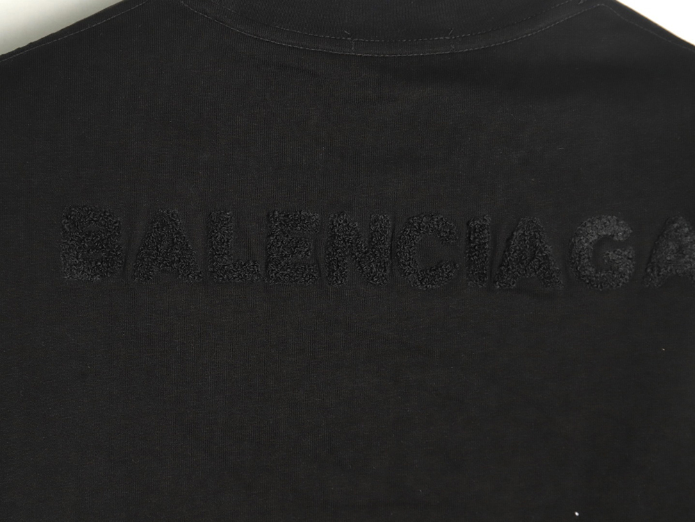 Balenciaga Double B towel embroidered short sleeves TSK1