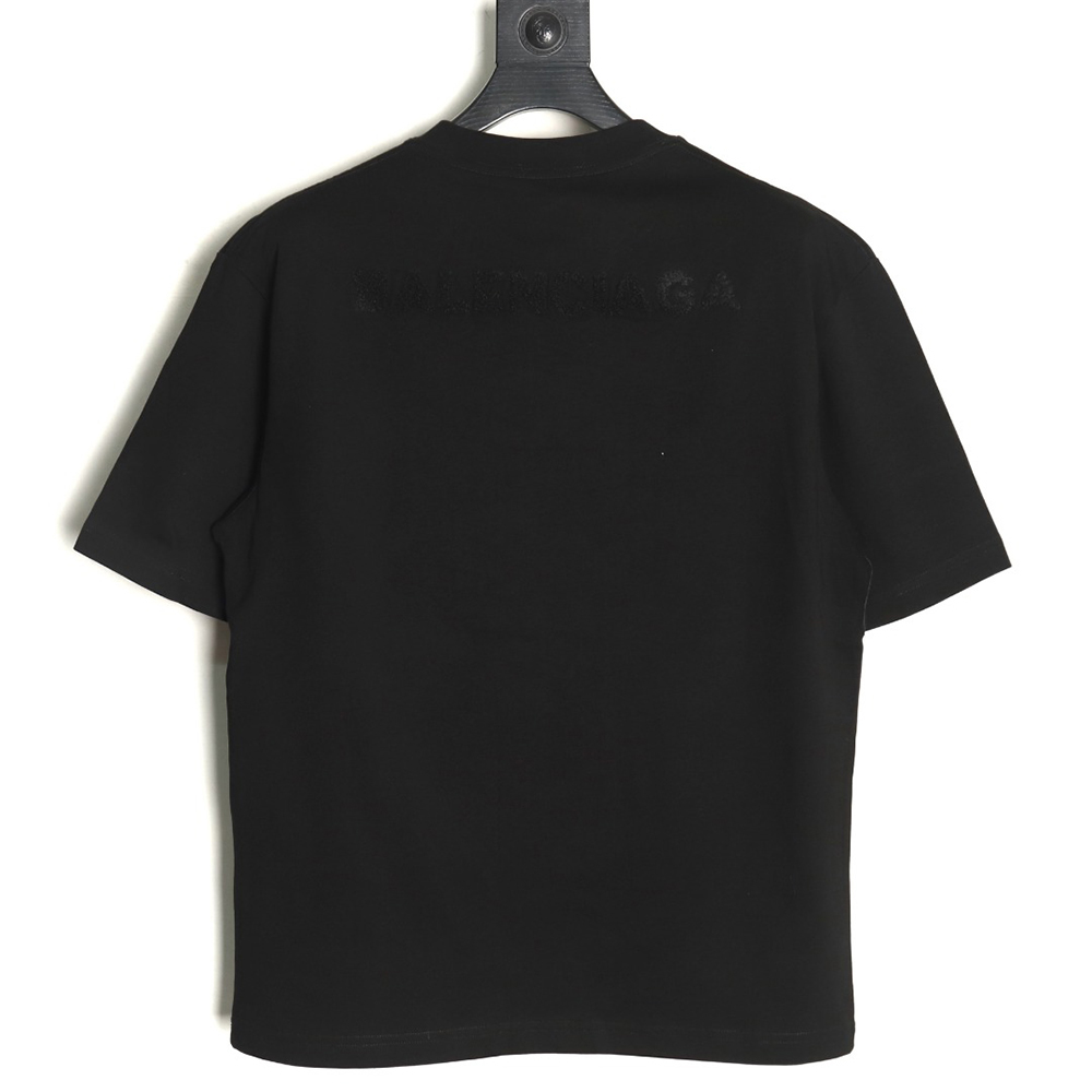 Balenciaga Double B towel embroidered short sleeves TSK1