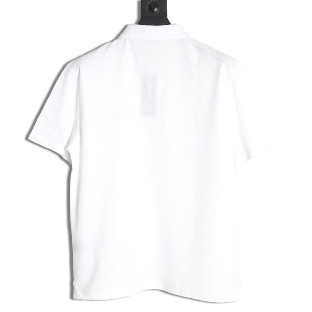 Dior & KAWS Year of the Snake logo short-sleeved polo shirt
